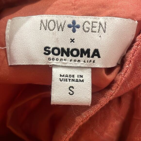 Now + Gen x Sonoma linen blend blazer size small - Picture 3 of 4